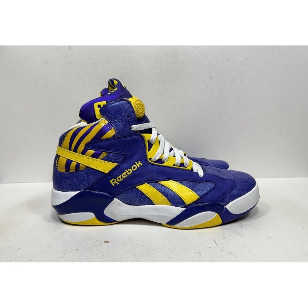 Reebok Shaq Attaq LSU Tigers Retro M40343 Men's Size 11.5 Pumps Shoes